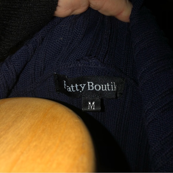 *PATTY BOUTIK* sweater dress w/hood - Picture 5 of 5